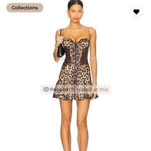 Sevilla dress leopard print- RETROFETE